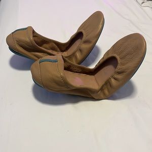 Tieks camel color ballet flats